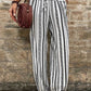 Boho Striped Print Casual Pant