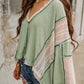 Crochet Exposed Seam Loose Top
