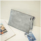 Vintage Leather Oversized Clutch Bag