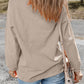 Western Cowgirl Graphic Corduroy Baggy Sweatshirt