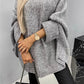 Round Neck Batwing Sleeve Sweater