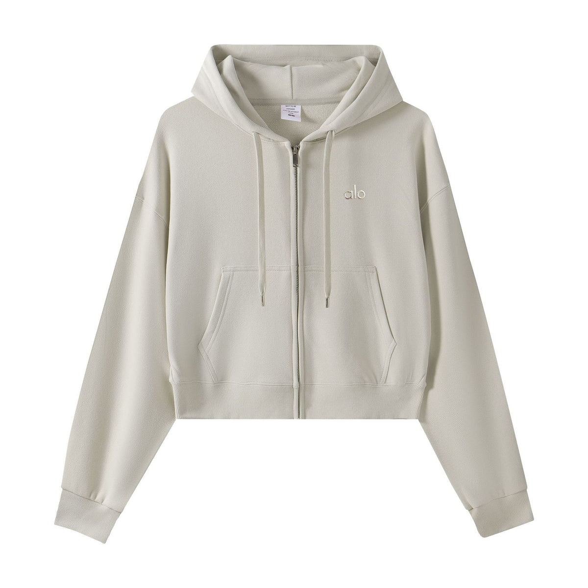 Yoga Full-Zip Cropped Hoodie