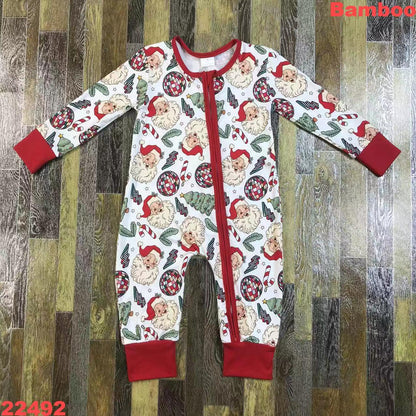 Christmas Bamboo Romper