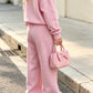 Kid's Athletic Sweatshirt & Jogger Pants 2-Piece Set
