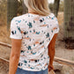 (Pre order 3.20)Western Cactus Print Top