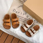 Double Buckle Kids Sandals
