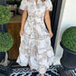 Classic V-neck Maxi Dress