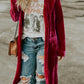 Velvet Lapel Pocket Jacket