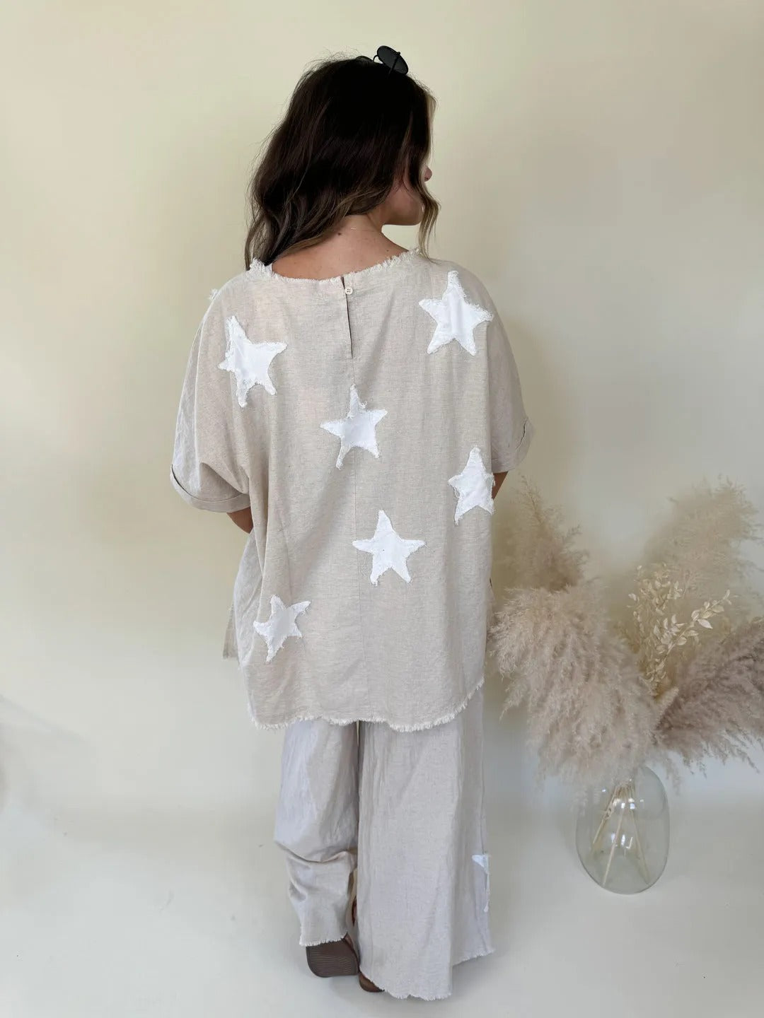 Star Patchwork Two-Piece Set