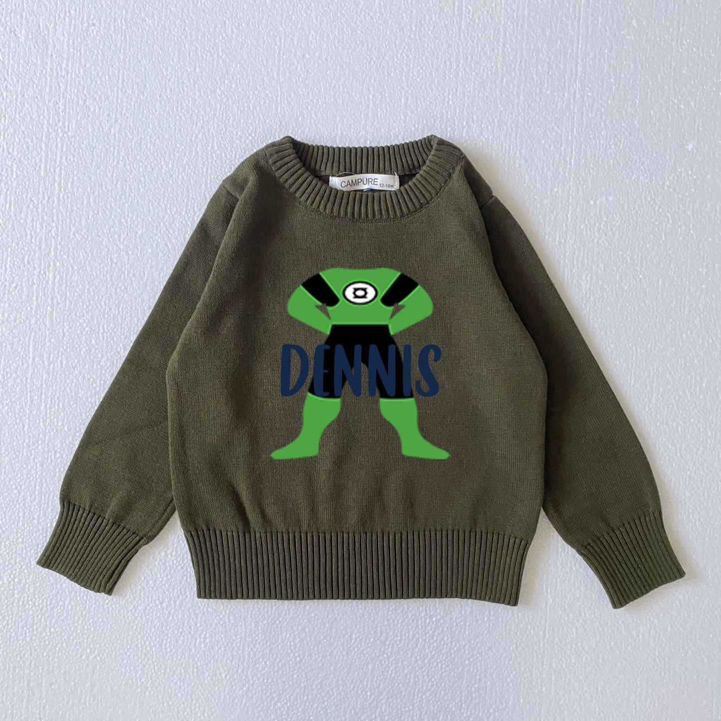 Kid's Custom Name Sweater