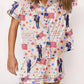 Flag Printed Parent-child Long Pajamas