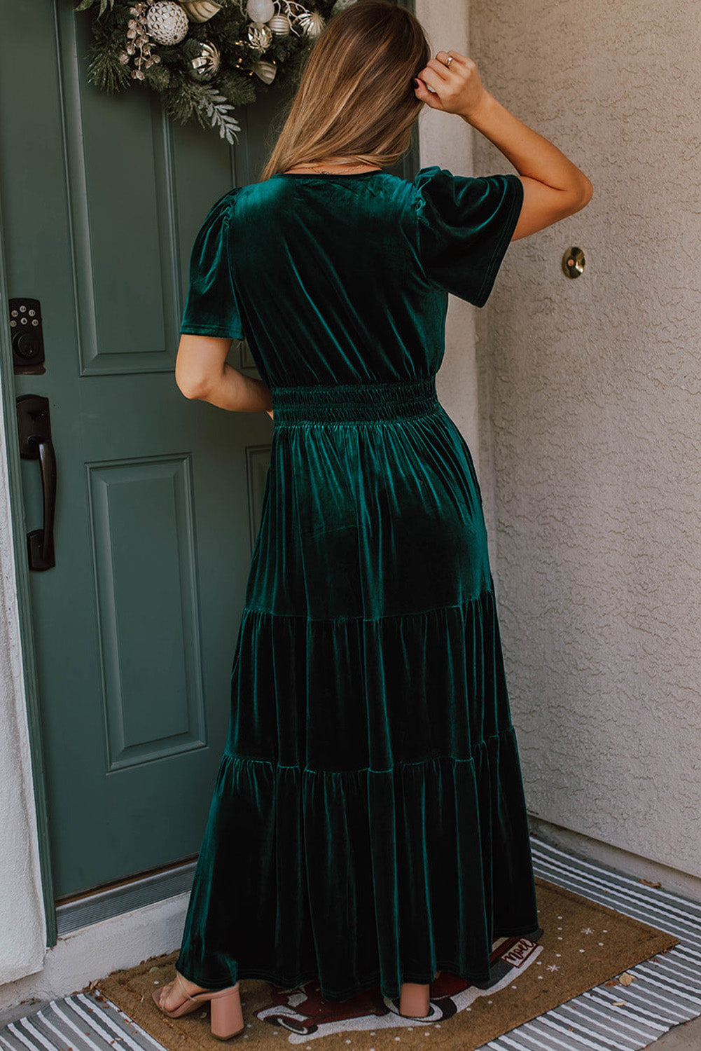 Velvet Maxi Dress