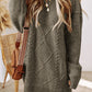 (Pre order 10.15)Casual Textured Sweater Dress!