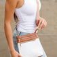 Retro Contrast Crossbody Bag