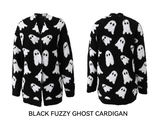 Spooky Season Ghost Cardigans