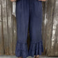 Ruffle Wide Leg Casual Pants