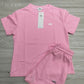 Alo-Short Pants and Short Sleeve Top Set(A2166)