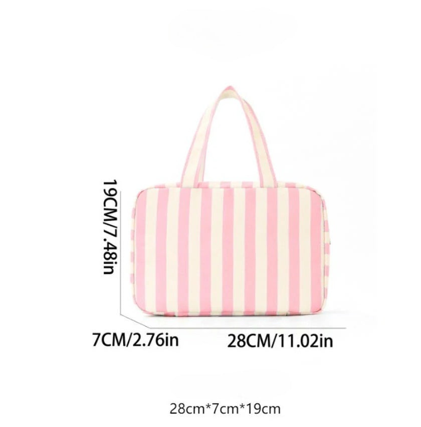 Customizable Name Wet/Dry Separation Toiletry & Cosmetic Bag – Portable Organizer