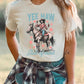 YEE HAW State of mind Cowgirl Graphic Western Fashion Tee