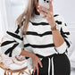 Striped Pullover and Jogger Set