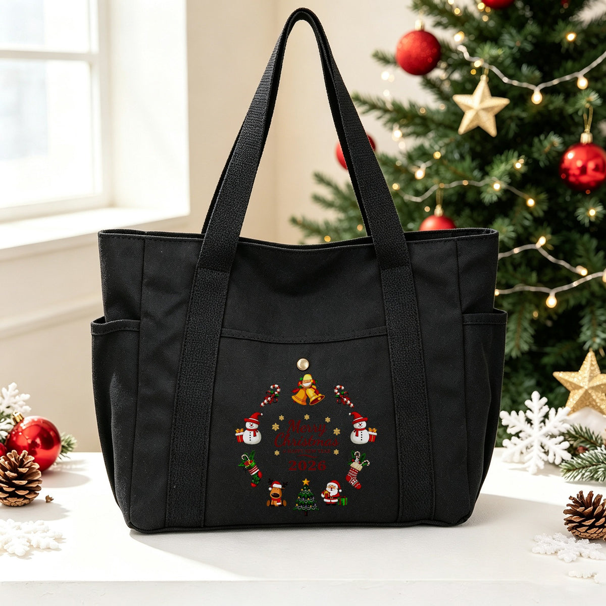 Personalized Canvas Tote Bag