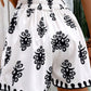 Tribal Geometric Print Belted High Waist Casual Shorts