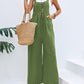 Full Size Wide Leg Overalls with Pockets