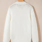 Embroidered Bow Boots Graphic Drop Shoulder Sweater