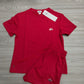 Alo-Short Pants and Short Sleeve Top Set(A2166)