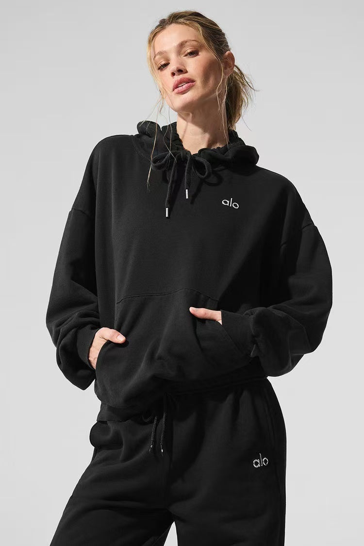 Alo-Hooded Sweatshirt Set(A1210)