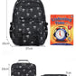 School Backpack Set Casual Daypack with Lunch Tote Bag and Pencil Bag