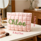 Personalized Quilted Nylon Cosmetic Bag