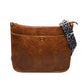 Button Leopard Messenger Bag-Zipper - KOC