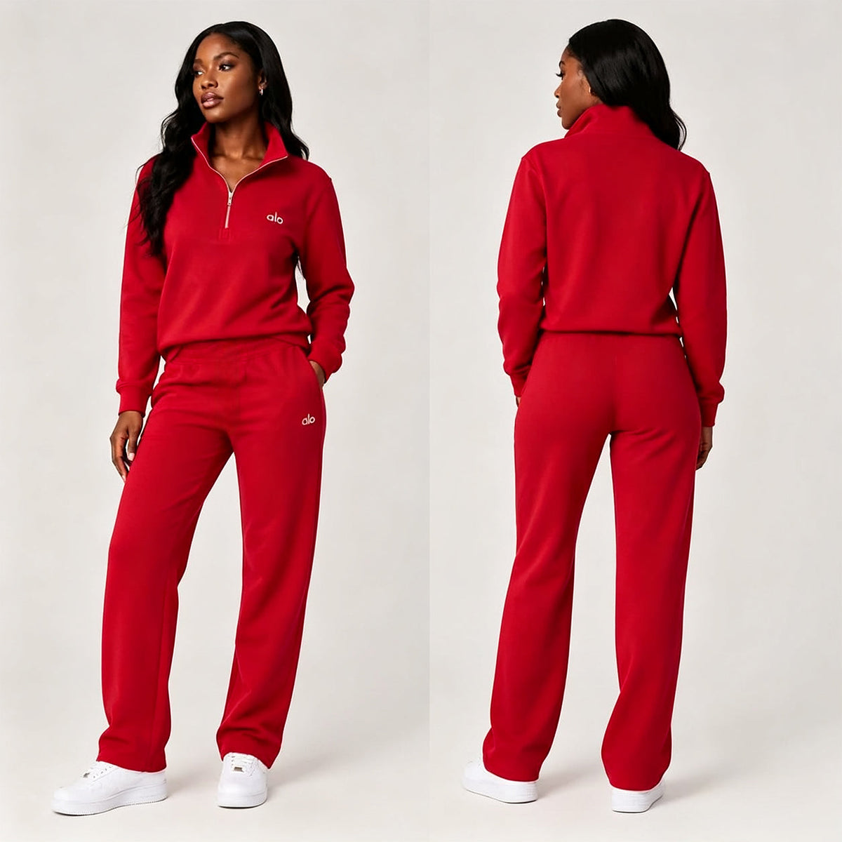 A-Long-sleeve two-piece sett(Y71658)