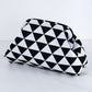 Summer Beach Clutch Purses Woven Crochet Handbags Dumpling Clutch Ruched Cloud Purse