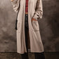Beige Side Pockets Knitted Cardigan