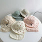 Children's Sun Protection Bucket Hat with Wide Brim and Neck Flap