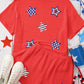 Corded Knit Long Sleeve Top and High Waist Shorts Set