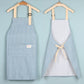 Custom Name Striped Kitchen Apron