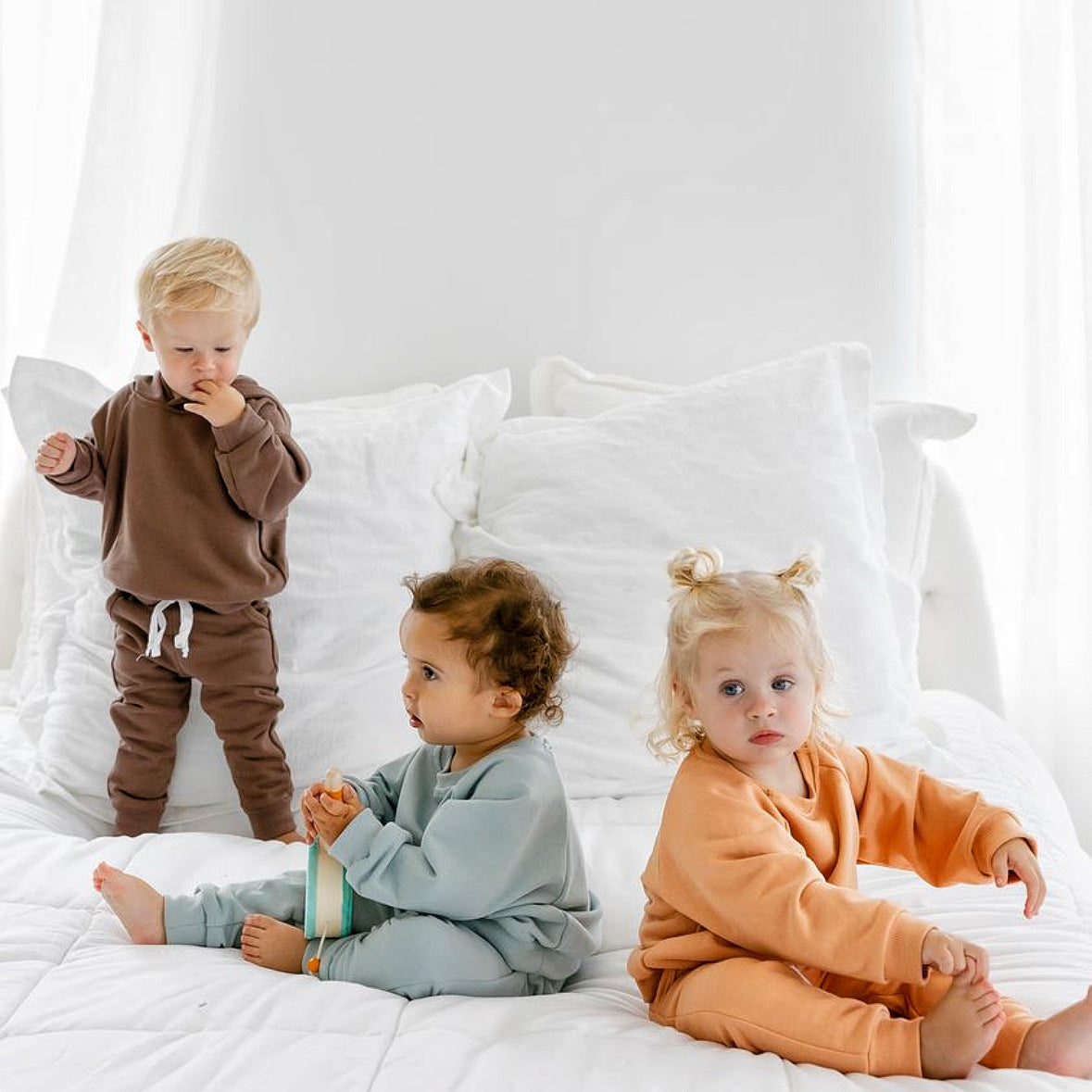 Kids' Hooded Sweatshirts and Sweatpants