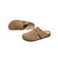 Classic Suede Cork Mules