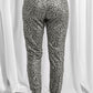 Leopard Elastic Waist Casual Joggers