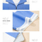 Stripe Half Zipper Placket Bracelet Sleeve Top Casual Shorts Set