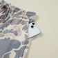 Multicolour Camouflage Loose Tee Drawstring Shorts 2pcs Outfit