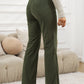 Western High Waist Corduroy Pants