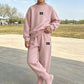 Kids Casual Tracksuit Set Long Sleeve Crewneck Sweatshirt and Jogger