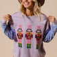 Christmas Sequin Sleeve Sweatshirt