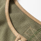 Color Block Waffle Textured Tunic Henley Top with Slits
