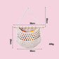 Boho Hanging Basket Detachable Net Bag Organizer