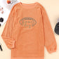 Embroidered Corduroy Sweatshirt